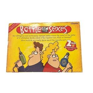 Battle of the Sexes Board Game 2nd Edition 100% Complete